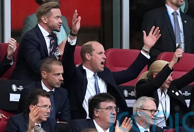 Prince William urges England to ‘show the world what you’re made of’ in final