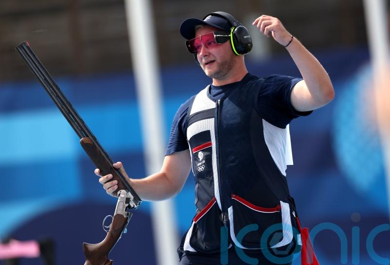 Nathan Hales wins men’s trap gold with a new Olympic record