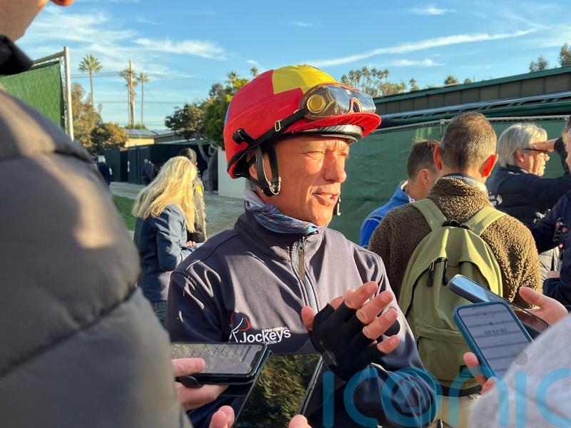 Dettori and Gosden reunited with Emily Upjohn at Del Mar