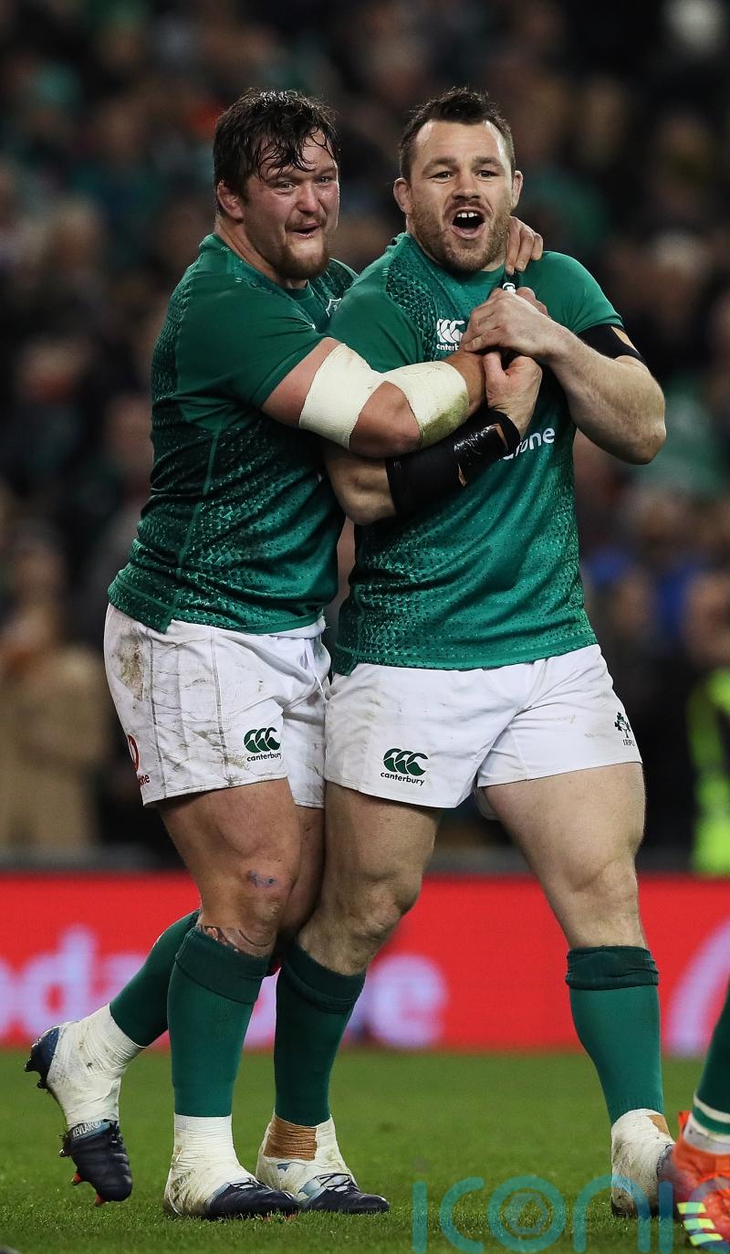 Andrew Porter says veteran mentor Cian Healy remains a ‘huge asset’ for Ireland