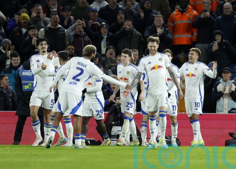 Leeds lead the way after swatting aside Luton at Elland Road