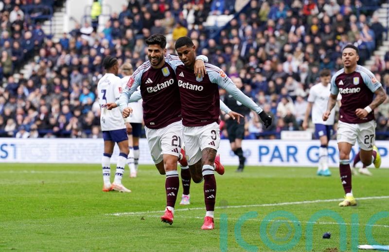 Marcus Rashford still looking to improve after firing Villa into FA Cup semis