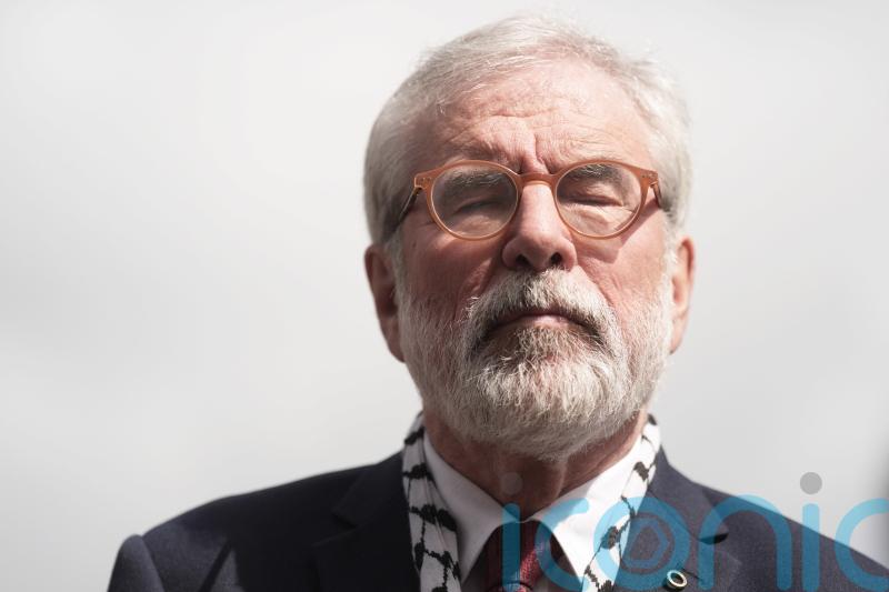Gerry Adams donates to ‘good causes’ after BBC pays 100,000 euro damages