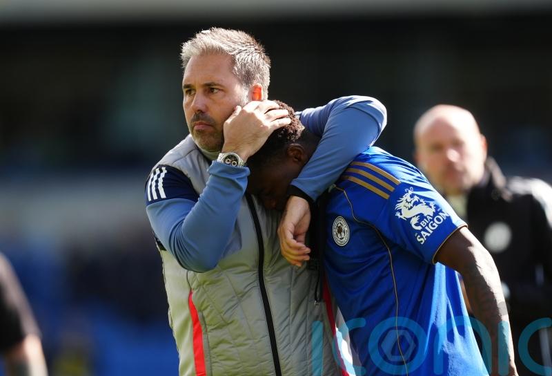 Marti Cifuentes hails 10-man Leicester’s character in taking a point at Oxford