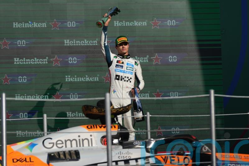 Lando Norris takes drivers’ championship lead after commanding victory in Mexico