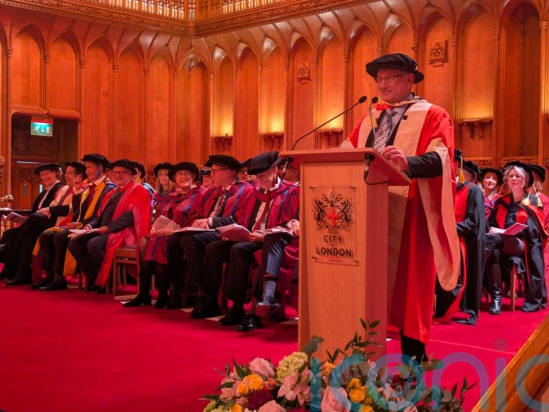 Champion’s cancer contribution recognised with honorary doctorate