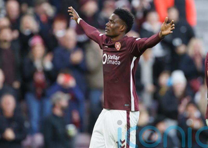 Derek McInnes hails ‘real deal’ Landry Kabore after Hearts double against Dundee