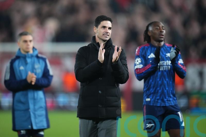 Mikel Arteta hails Arsenal’s hunger after matching clean sheet record