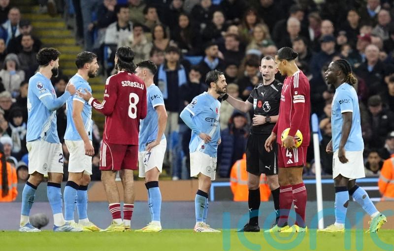 Liverpool complain to PGMOL about Virgil van Dijk’s disallowed goal at Man City