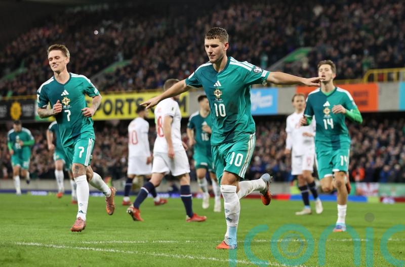 Jamie Donley scores his first Northern Ireland goal to seal win over Luxembourg