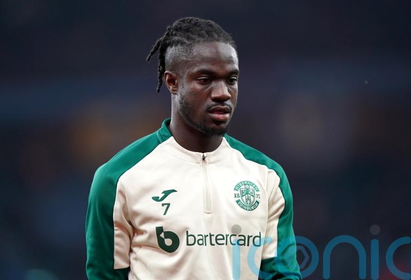 Elie Youan double sets Hibernian on way to victory over 10-man Kilmarnock