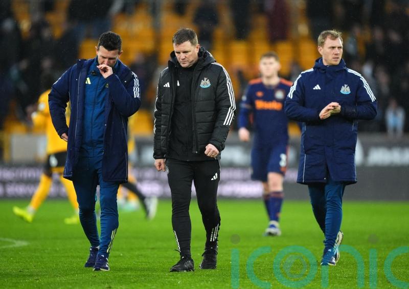Eddie Howe frustrated as Newcastle held in goalless draw at rock-bottom Wolves